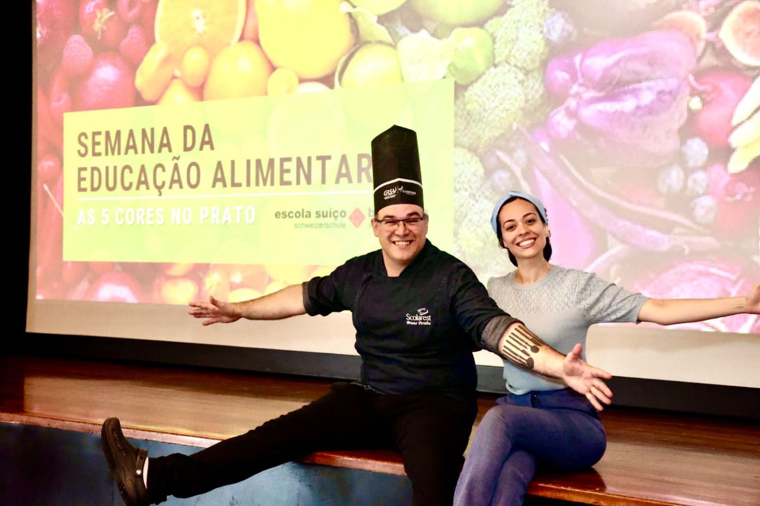 Scolarest, promove “Semana da Educação Alimentar na Escola Suíço-Brasileira”